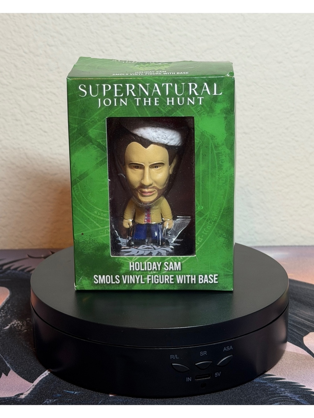 Supernatural Holiday Sam Vinyl Figure with Base - Smols by Culturefly - 3" RARE